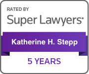 Rated by Super Lawyers | Katherine H. Stepp | 5 years