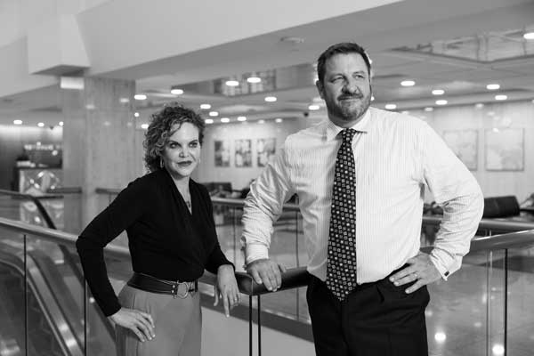 Photo of Katherine H. Stepp and Gregory L. Deans